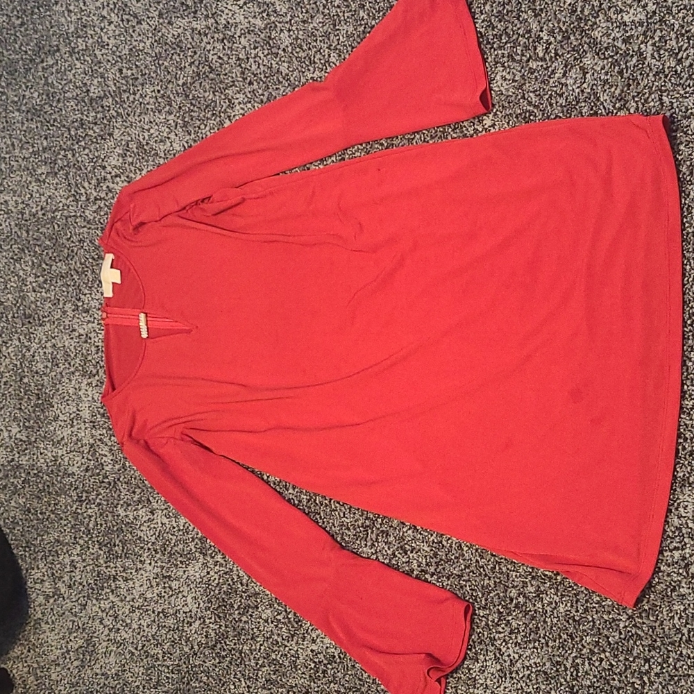 Michael Kors hot red dress